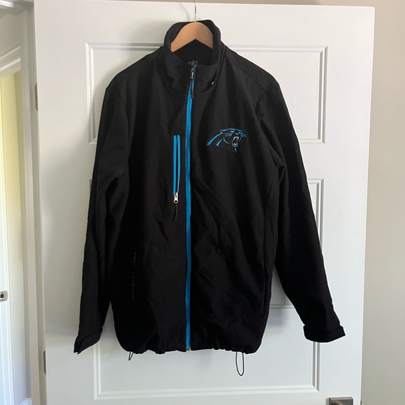 NFL Soft Shell Coat - Carolina Panthers Large - Picture 3 of 15